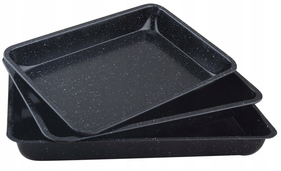 Zestaw x3 blacha forma do pieczenia ciasta mięsa