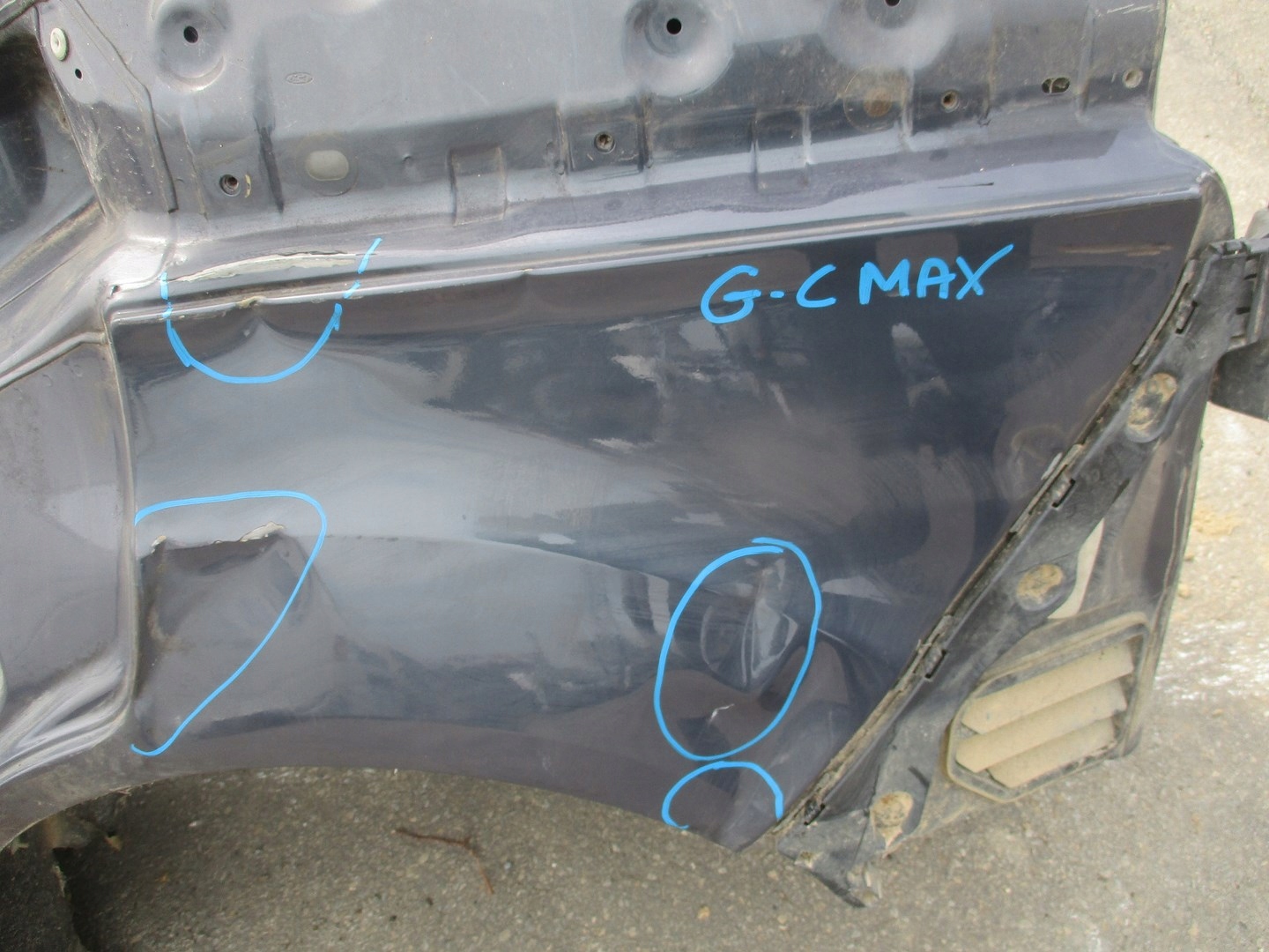 quarter rear part FORD GRAND C MAX CMAX left
