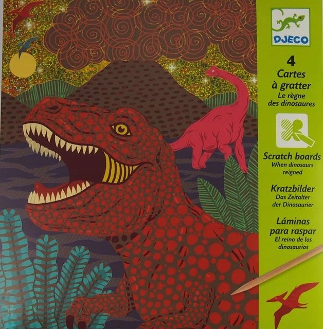 

Wydrapywanka Dinozaury Djeco