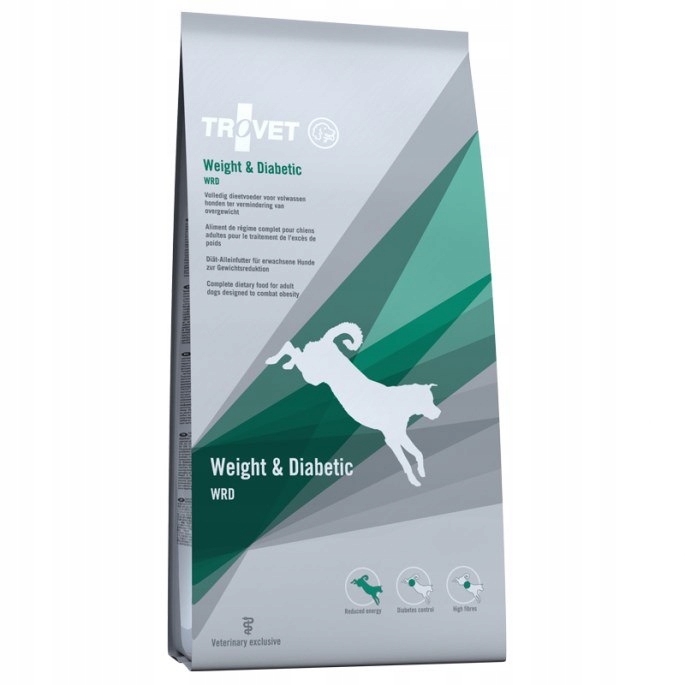 Levně Trovet Wrd Weight & Diabetic pes 3 kg