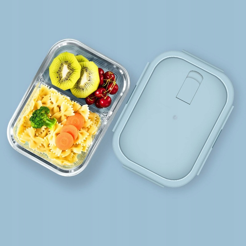 Lunchbox pojemnik do żywności P/2 640ML BLUEAA072 Marka Goldstart