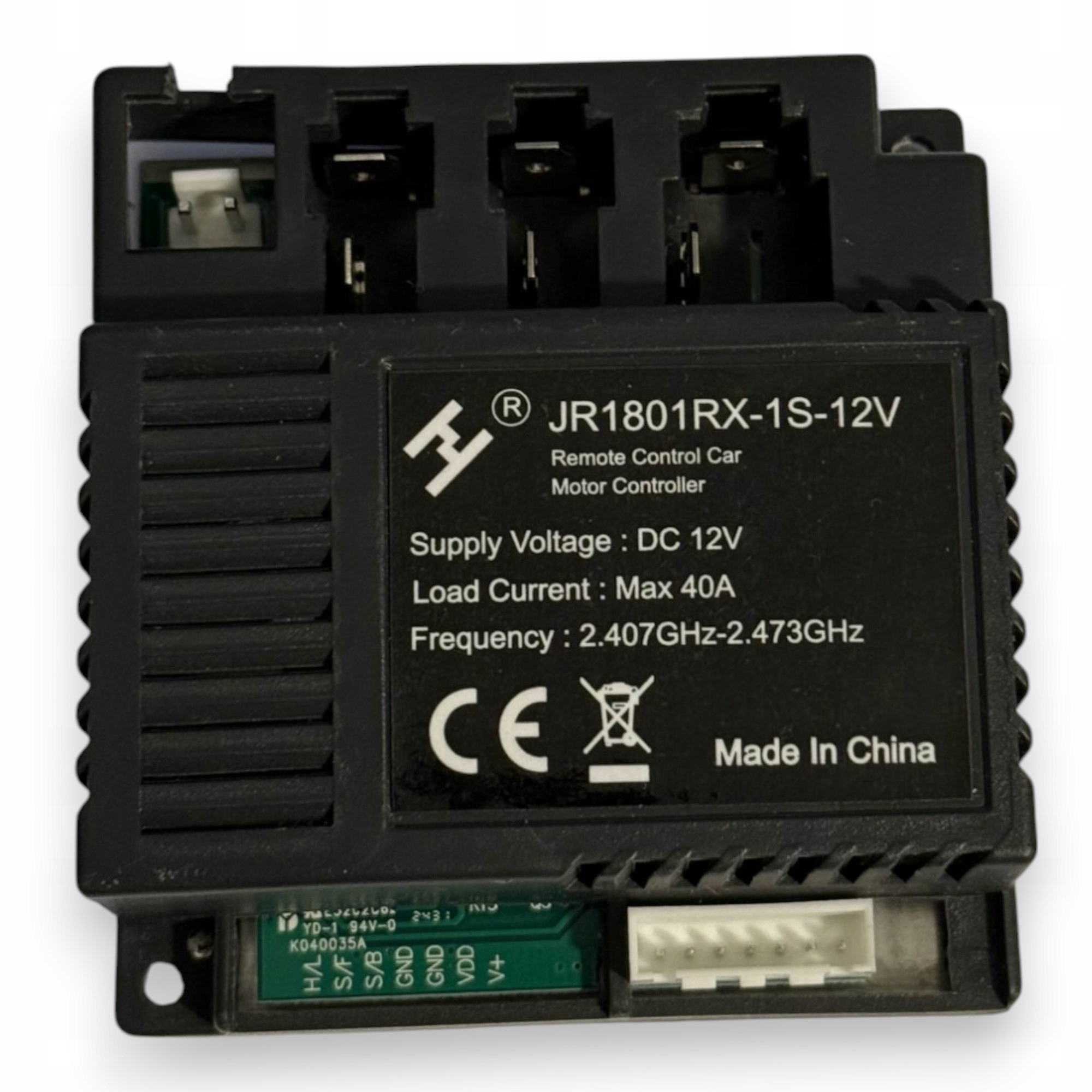 Moduł Centralka JR1801-1S-12V 40A do pojazdów na akumulator willys JH-101