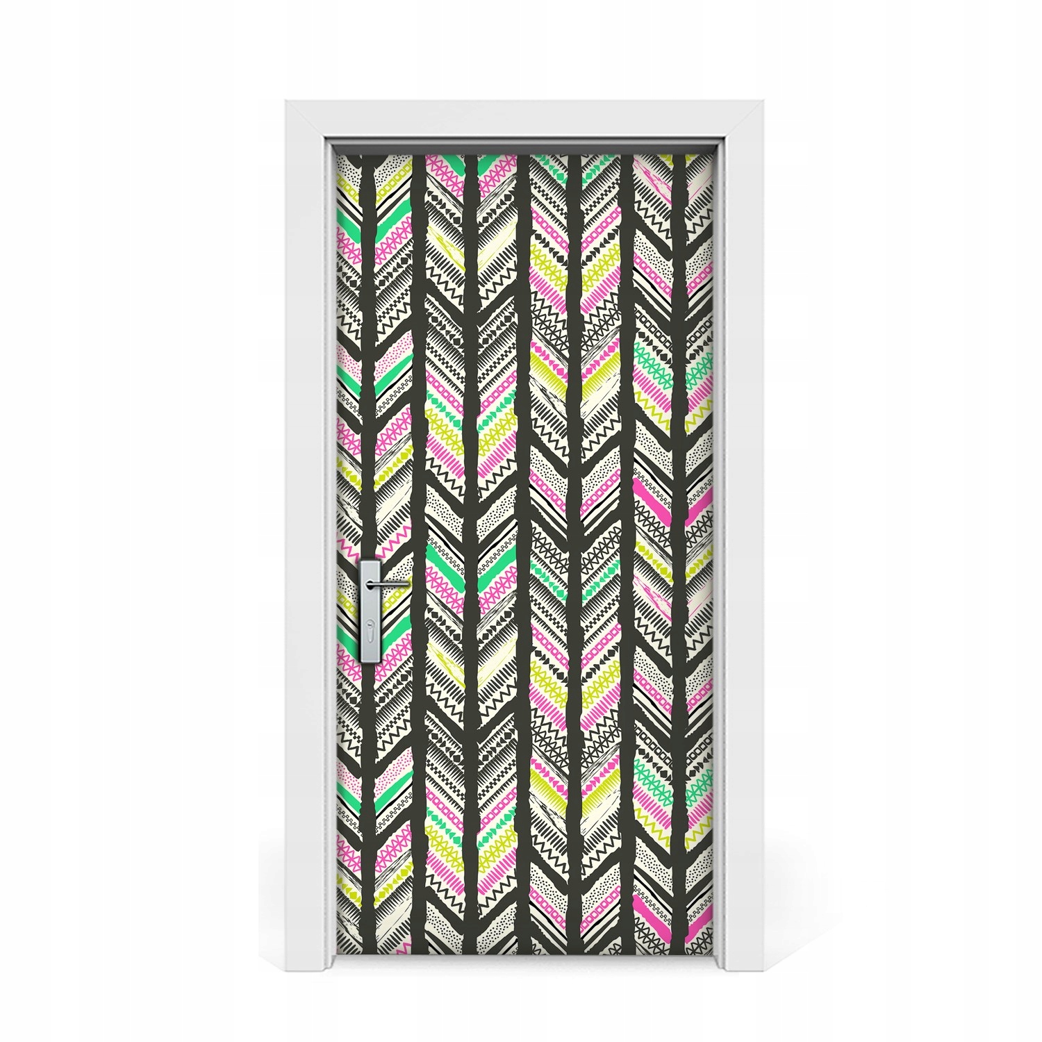 

Fototapeta na Drzwi Tribal geometryczny wzór