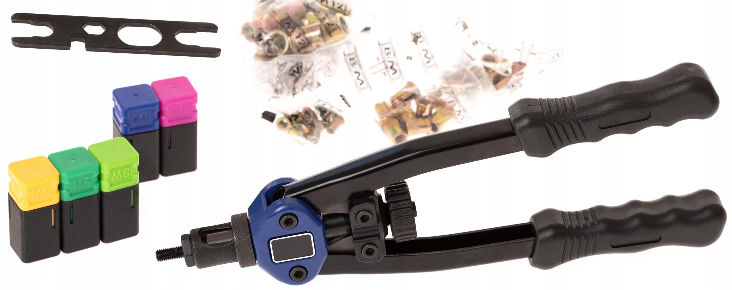 Nitownica reczna nitonakretek M5 M12 nakretki