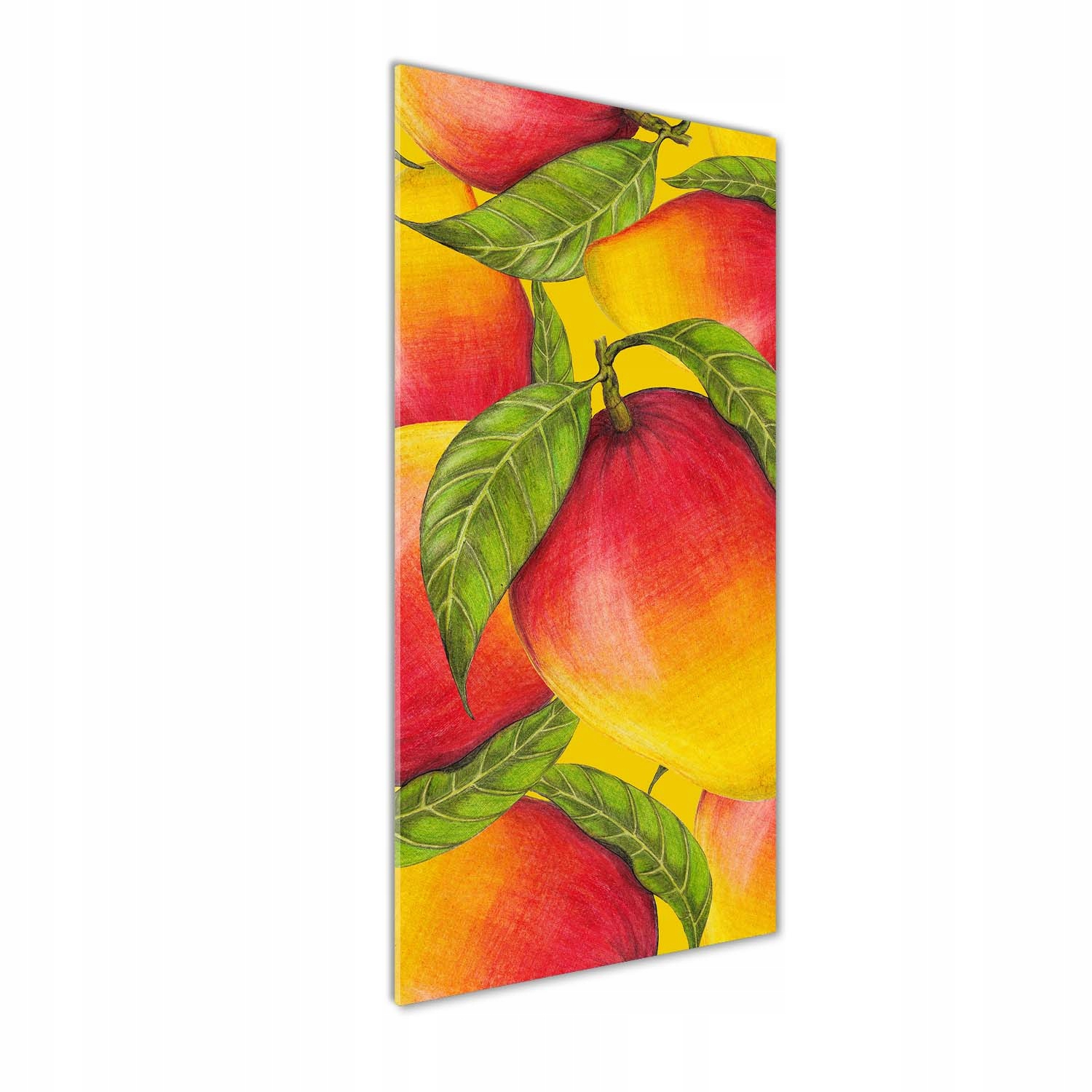 

Fotoobraz szklany na ścianę do salonu Mango 50x125