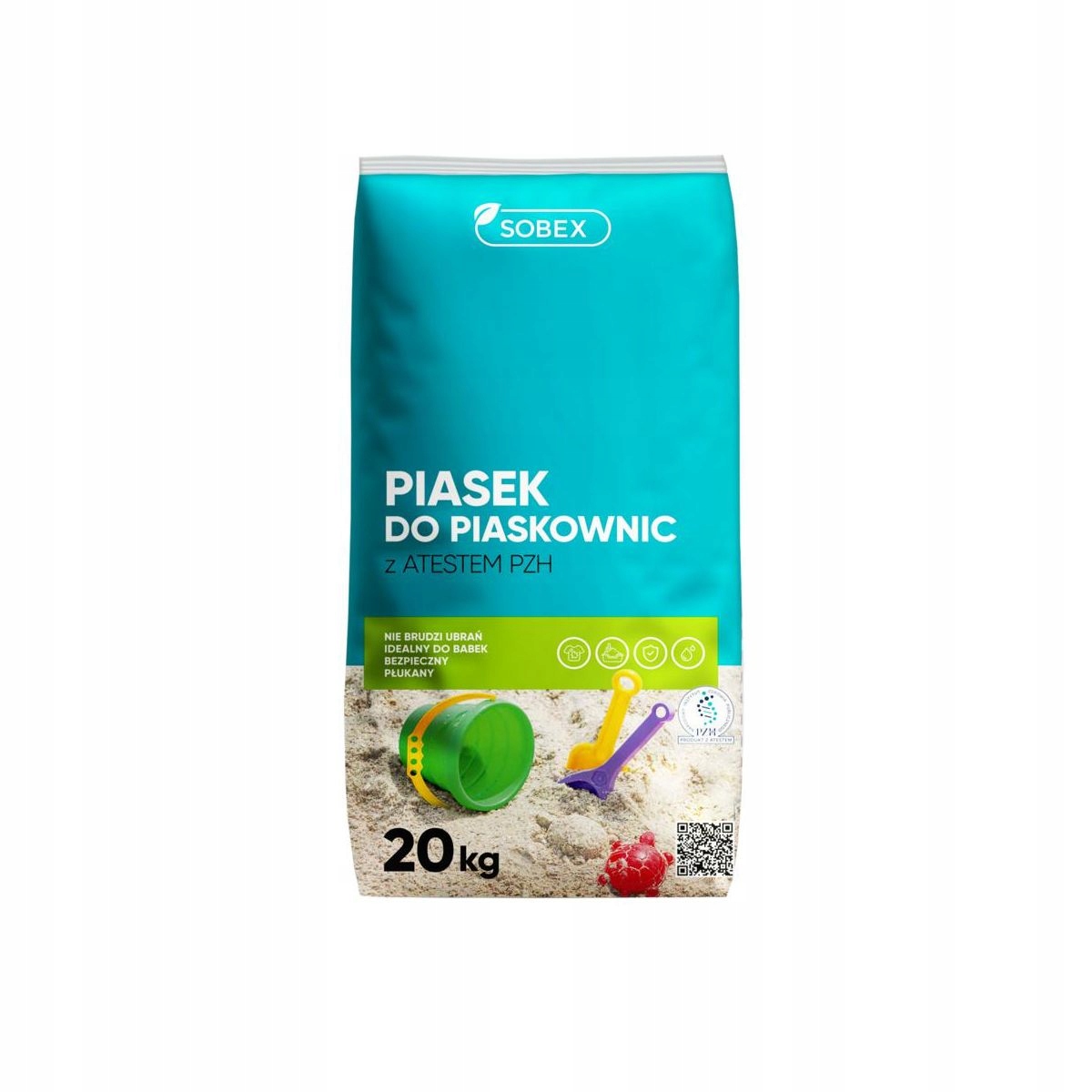

Sobex Piasek Do Piaskownic Worek 20 kg z Atestem