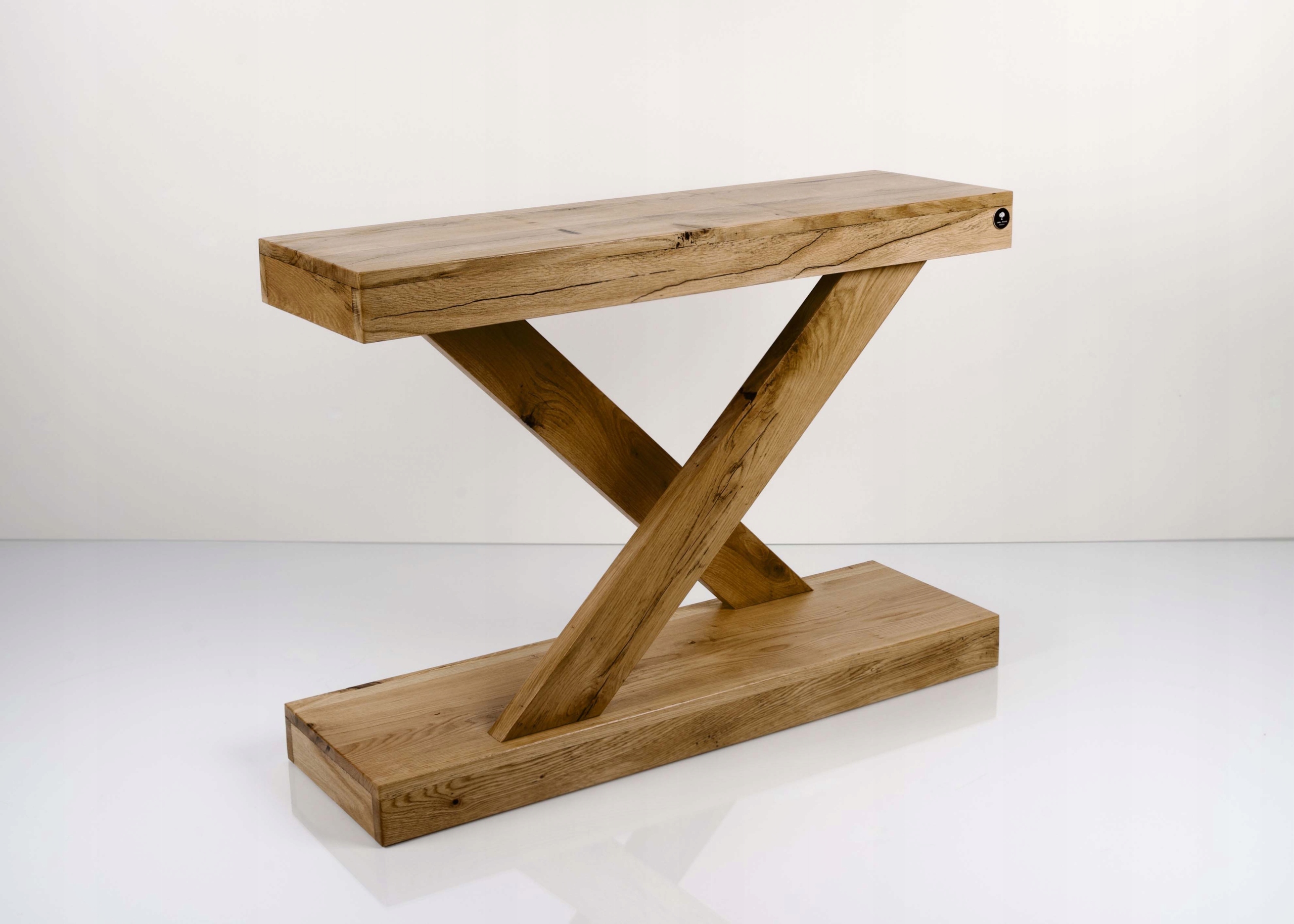 KONSOLA Dębowa Loft DREWNO LITE 135 cm SKD-200 Marka Emra Wood