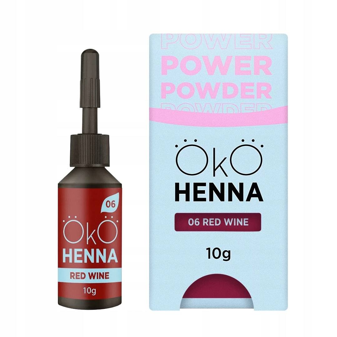 Barva pudrová na obočí OkO lash&brow 06 Red Wine, 10 g