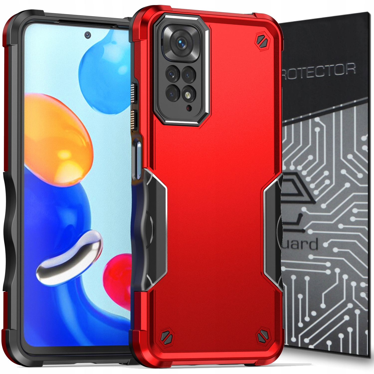 

Etui Pancerne+szkło do Xiaomi Redmi Note 11 11S