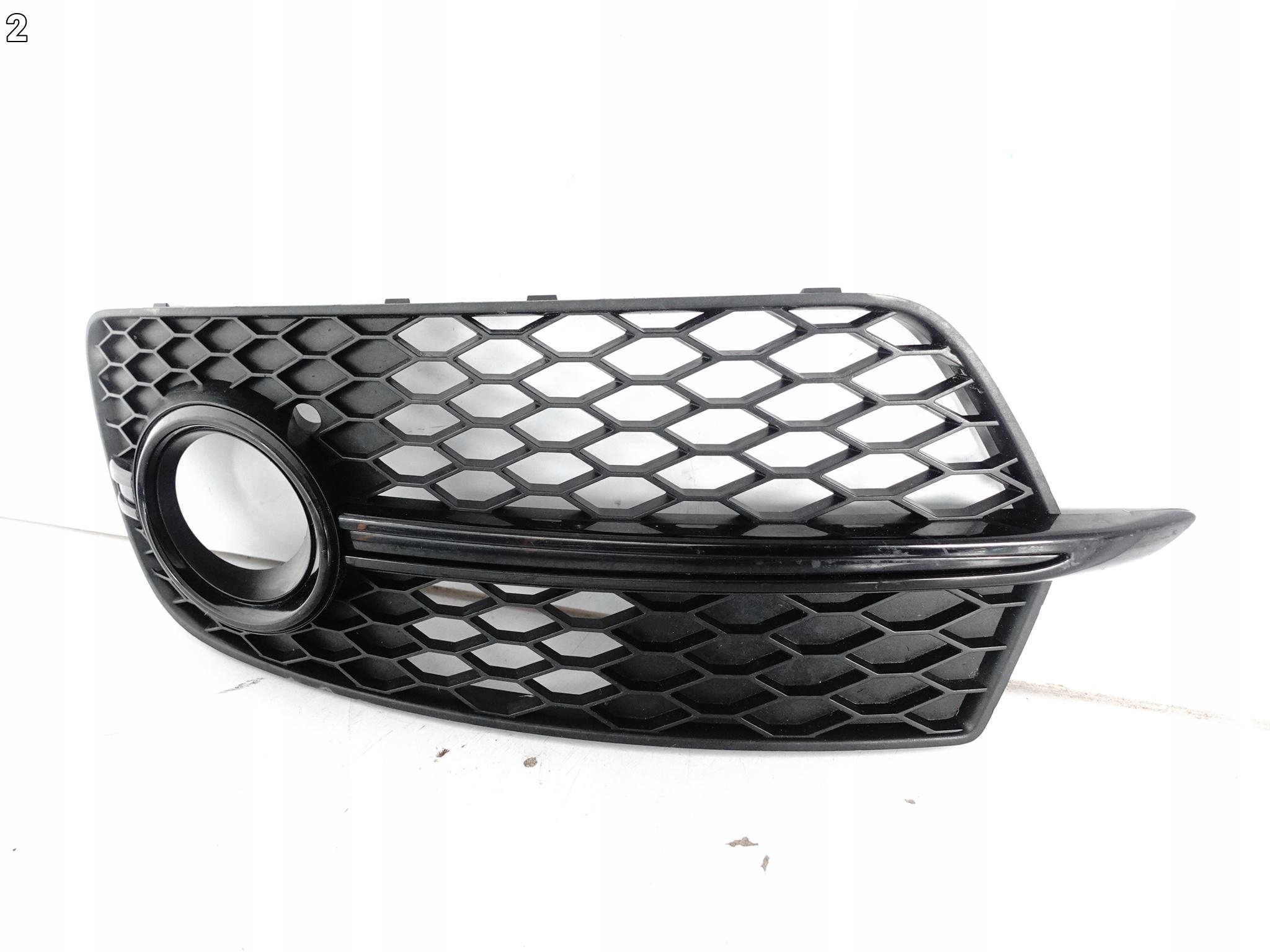 AUDI Q5 S-LINE 8R0 LIFT 12-16 grid grille intake W bumper front left BLACK
