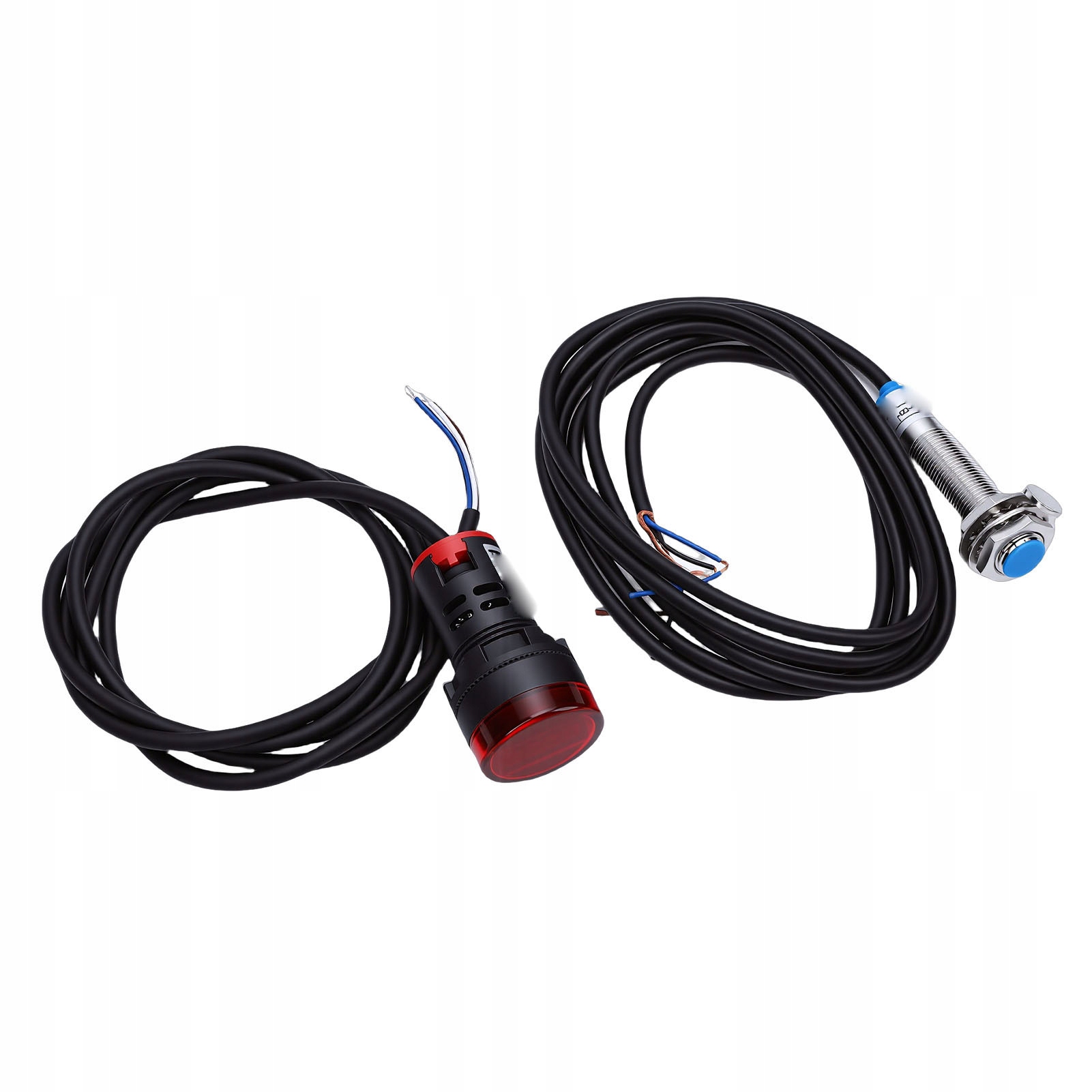 Cyfrowy miernik obrotów 4-cyfrowy czerwony obrotomierz LED i J2