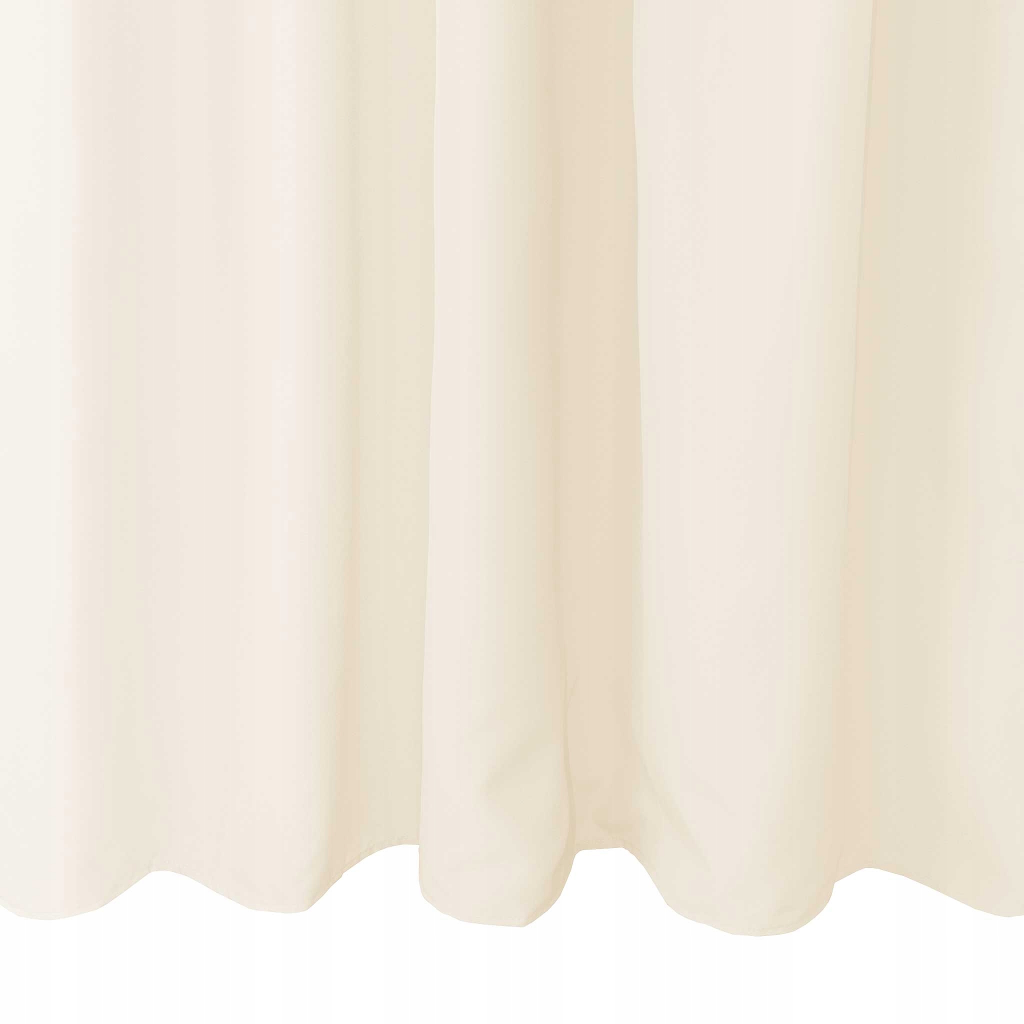 Zasłona ogrodowa wodoodporna 155x200 cm JASNY BEŻ zasłony na taras altanę Szerokość 1.55 m