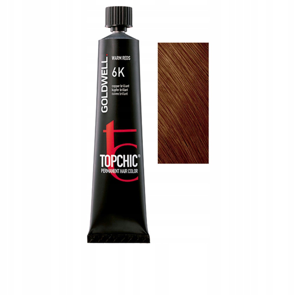 Topchic permanentní barva na vlasy #6K 60 ml