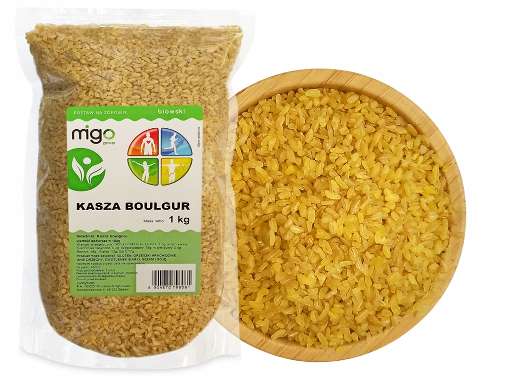 MIGOgroup, Kaše boulgur (1 kg) – MIGOgroup