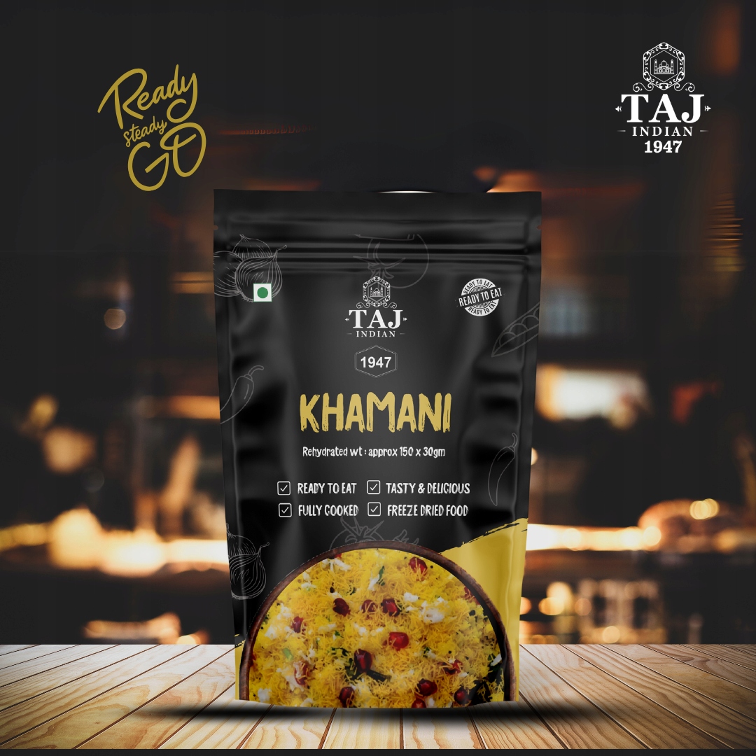 TAJ INDIAN 1947 KHAMANI 100G Weight (with packaging) 0.11 kg