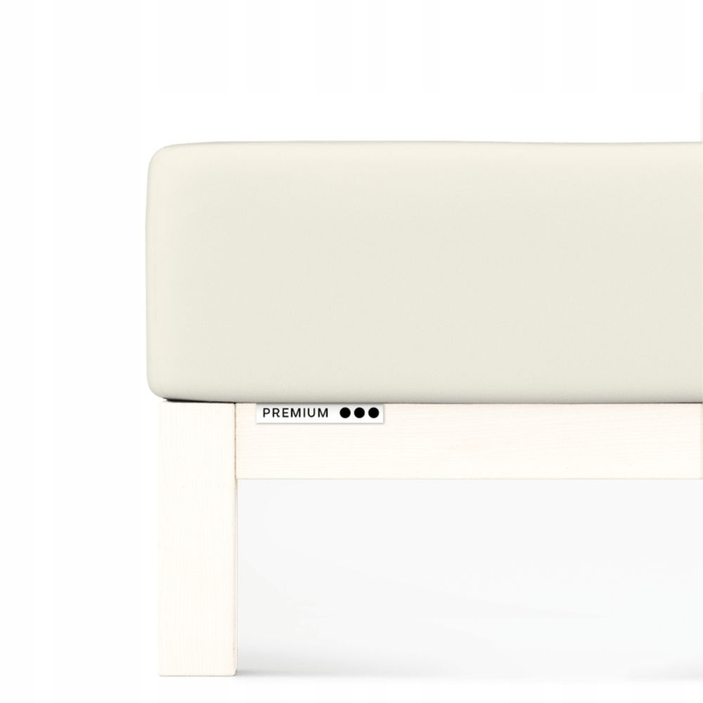 Prostěradlo Schlafgut Premium 120x190-130x220 cm Yellow Light 132