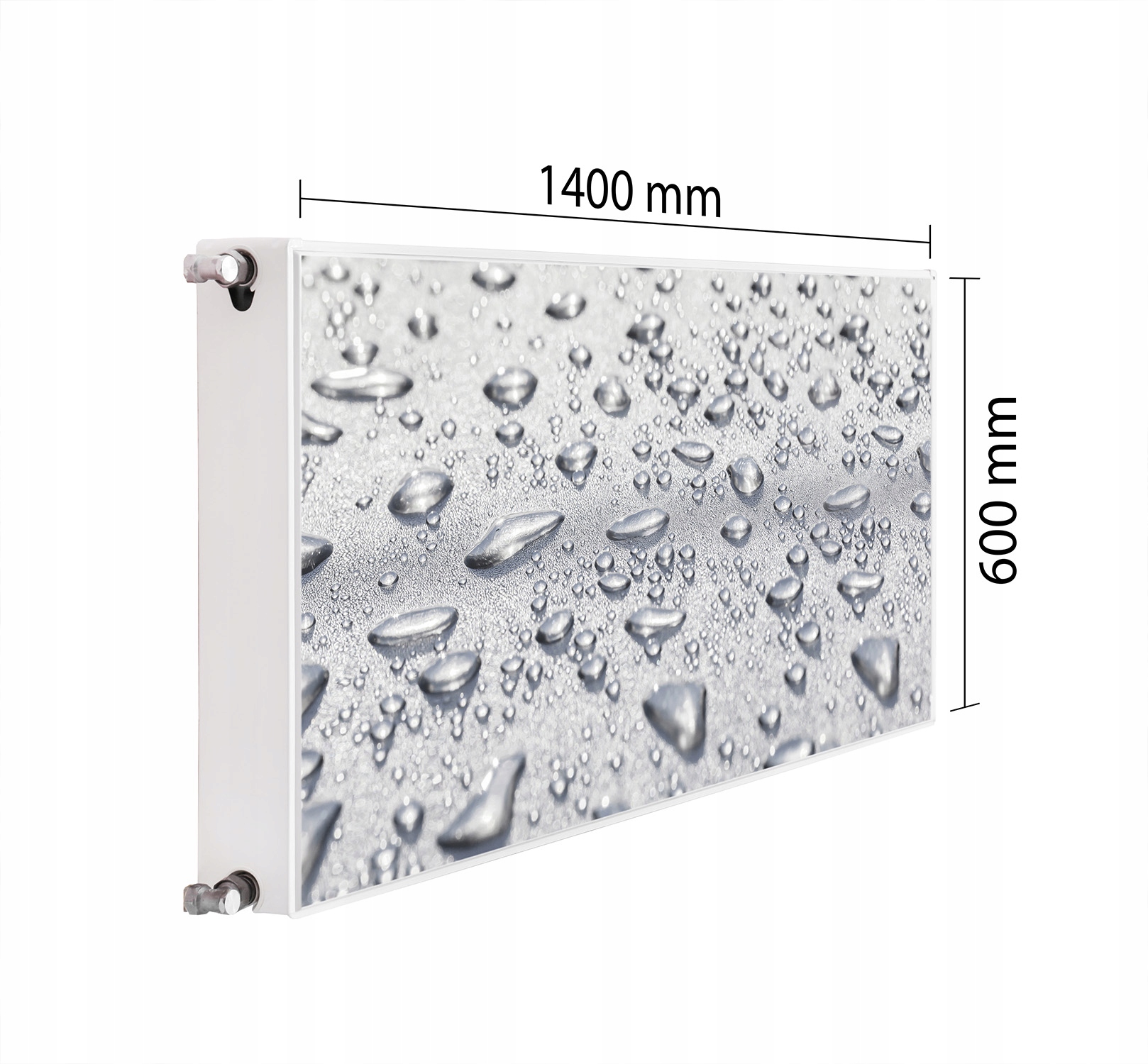 Magnetická Maska Na Radiátor 140x60 Kapky Podložka Magnet