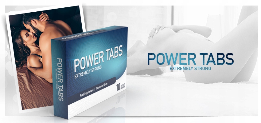 POWER TABS POTĘŻNE TABLETKI NA EREKCJE 30MIN PRZED MOCNY ORGAZM L-ARGININA Marka SHS