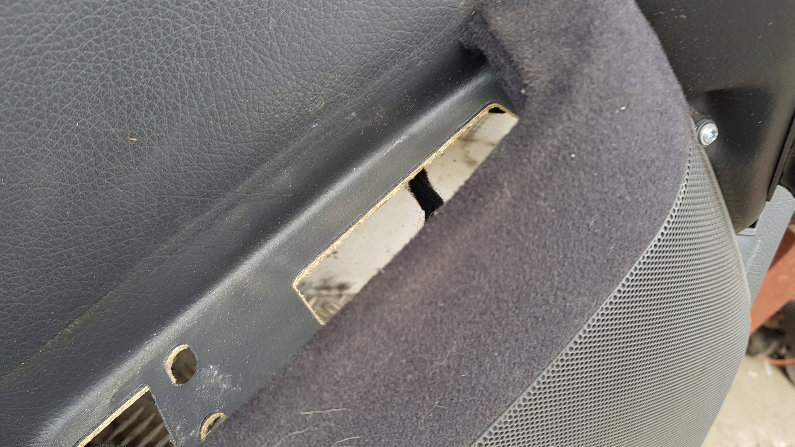MERCEDES W220 upholstery left front side