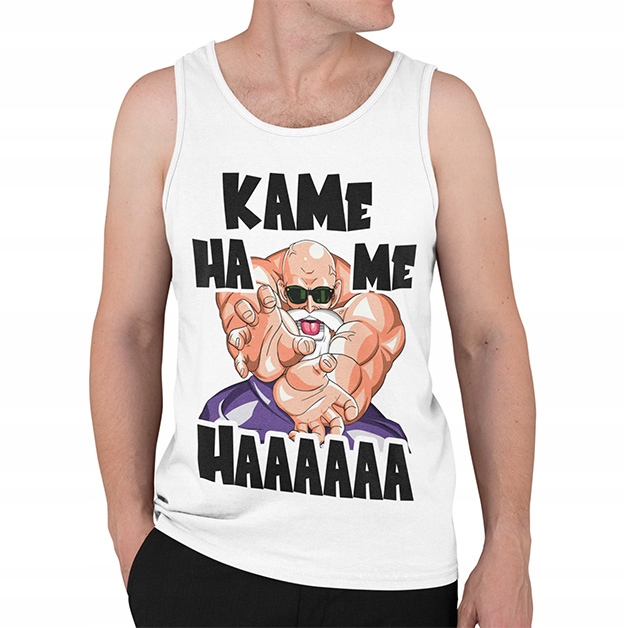 TANK TOP DRAGONBALL KAME HA ME HAAAA