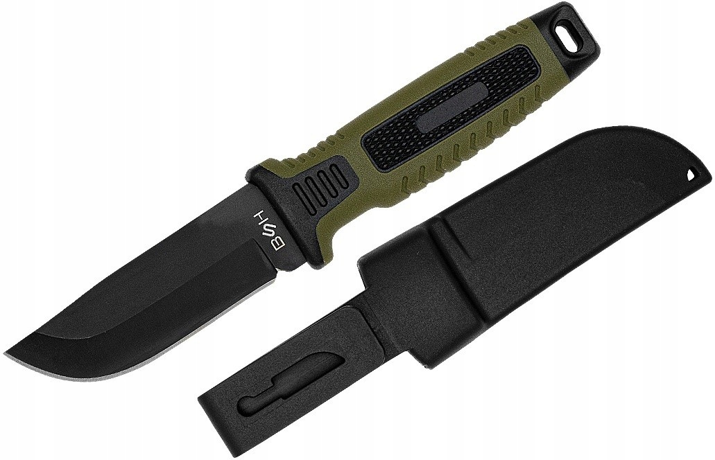 Nóż Turystyczny Bsh N-324A Survivalowy Finka Wędkarska Kemping Lasu Etui