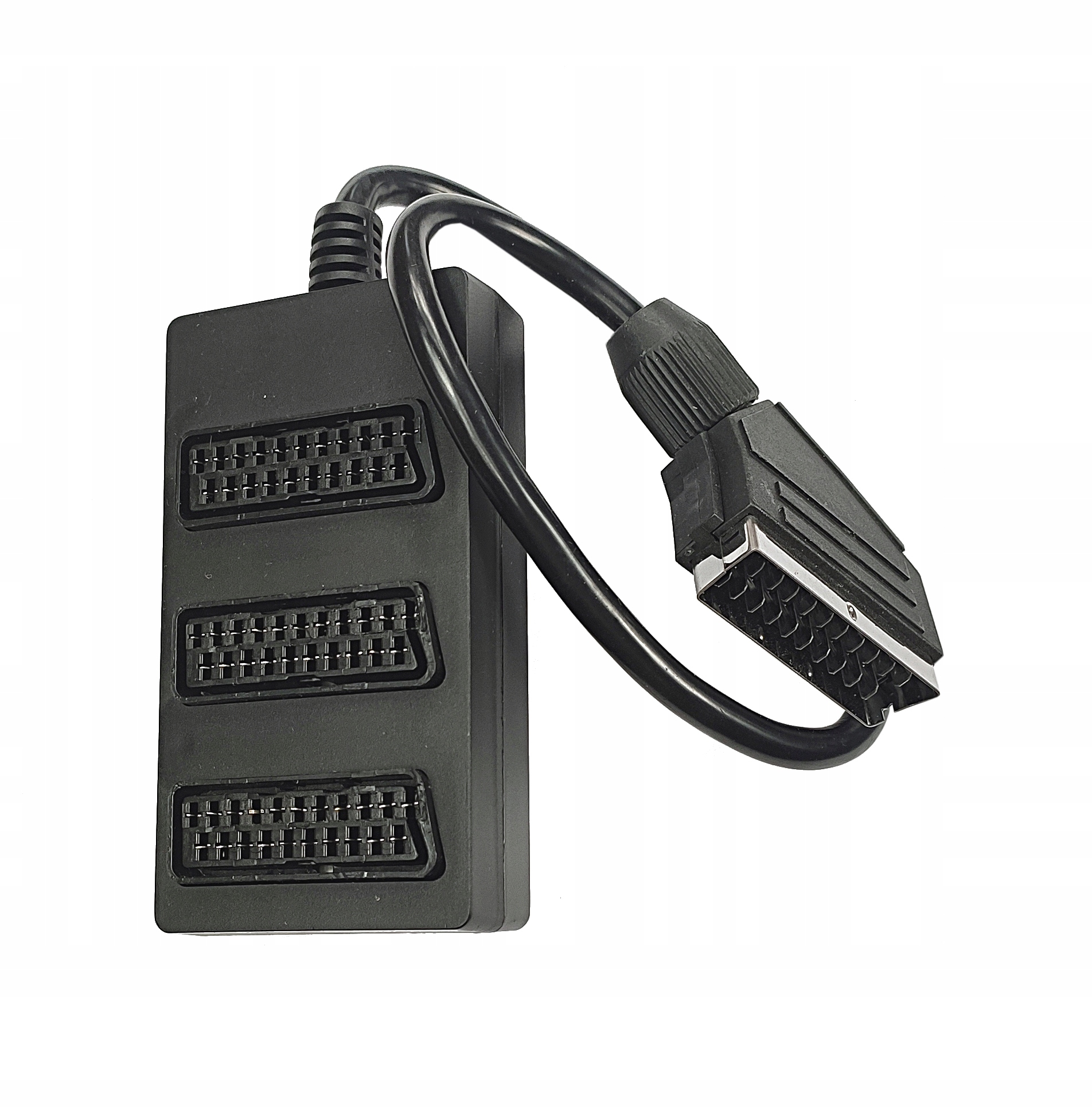 Rozgałęźnik Hub Euro Scart 3 Gniazda 50 cm Optex