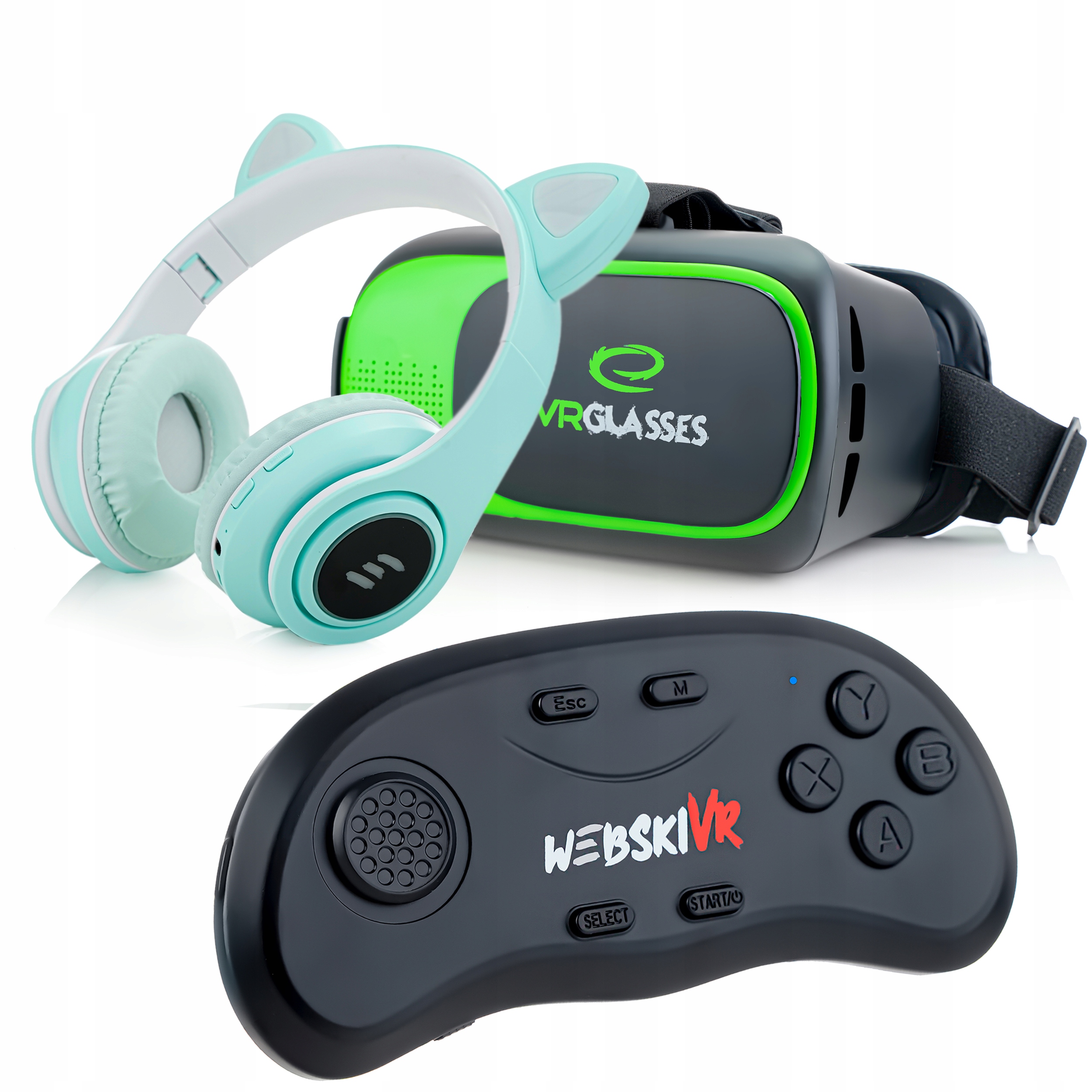 WIRTUALNA RZECZYWISTOŚĆ GOGLE 3D OKULARY VR PILOT