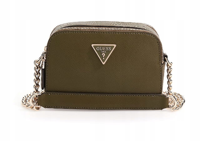Kabelka Přes Rameno Na Řetízku Roztomilá Olivová Dámská Crossbody Guess