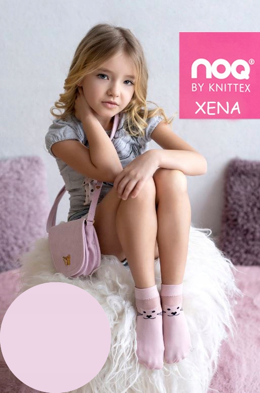 

knittex Xena skarpetki 40 den Kotki róż Uni