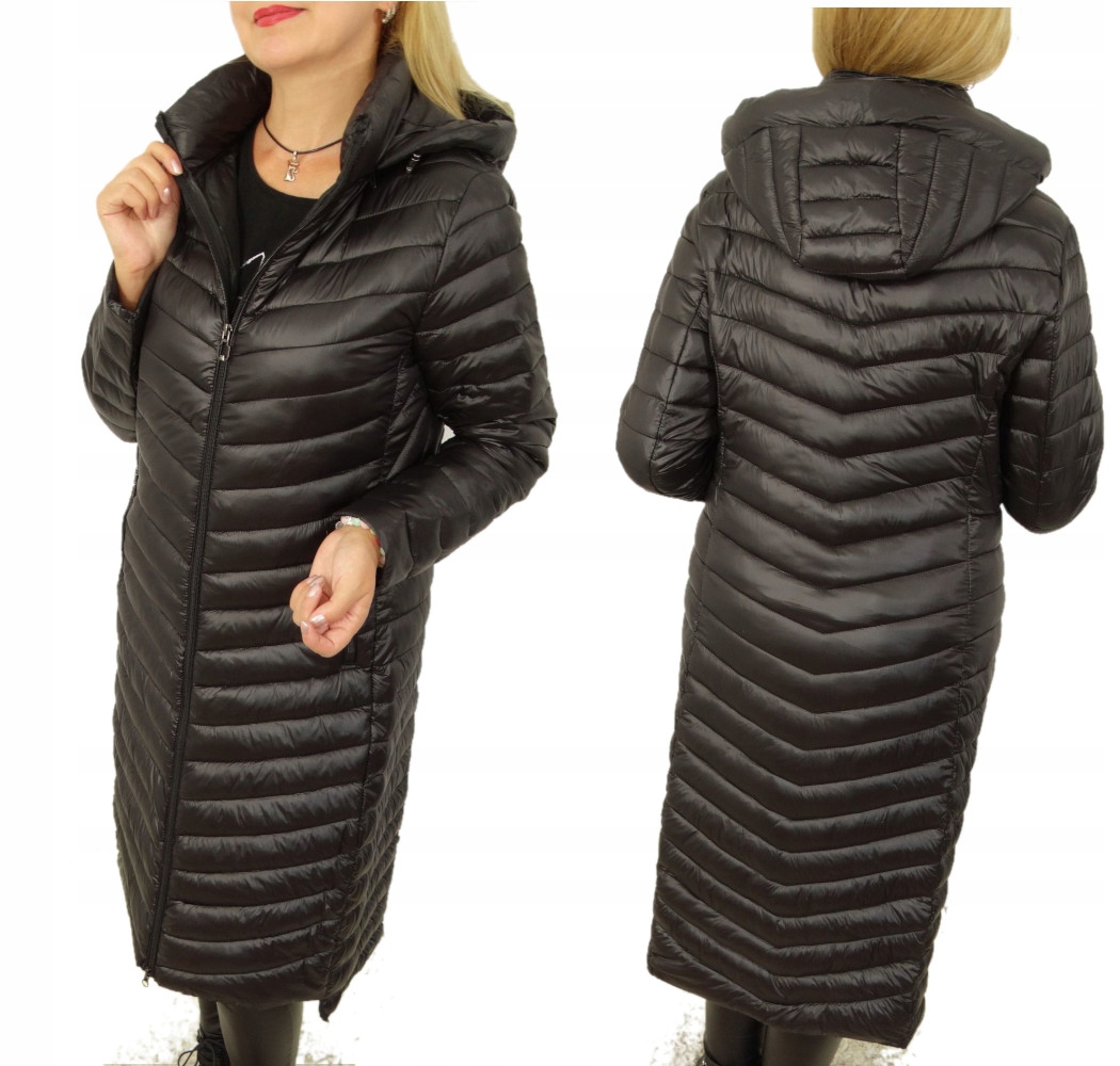 

Płaszcz Pikowany JesiennoZimowy Włoski Lara 9XL 58