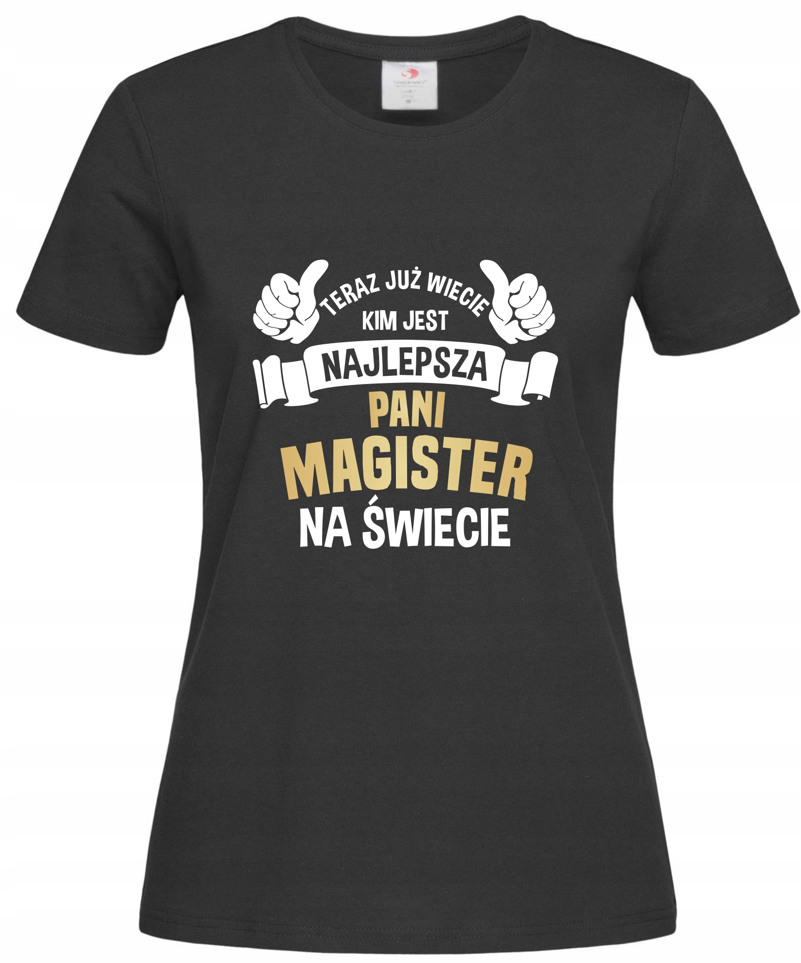 

koszulka Dla Pani Magister prezent Obrona Pracy L