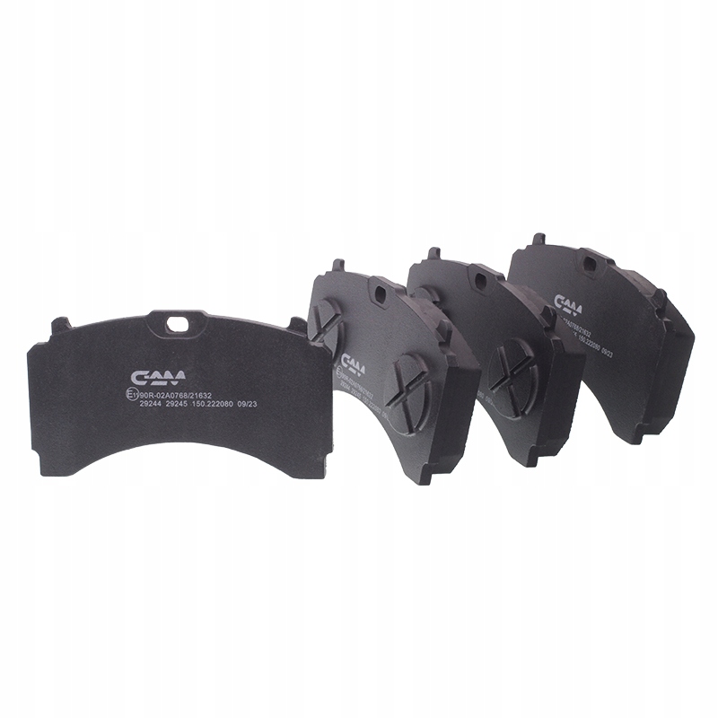 Brzdové destičky Mb Actros Mp3/4/5 -2010r- Zadní 207,4x114x30/35mm WVA29244