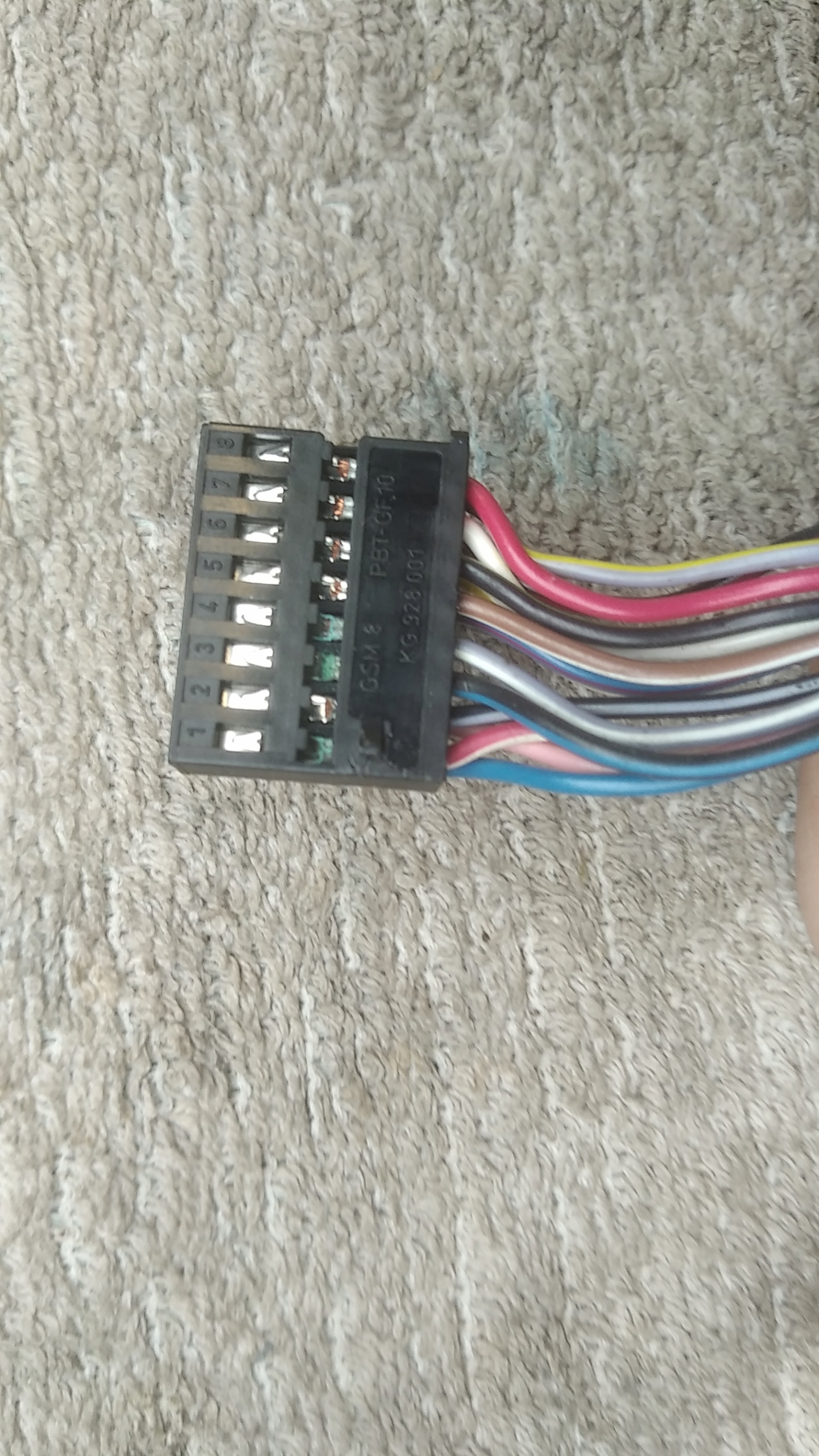 Audi Q7 2005-2009 - левое 14+4pin 18pin