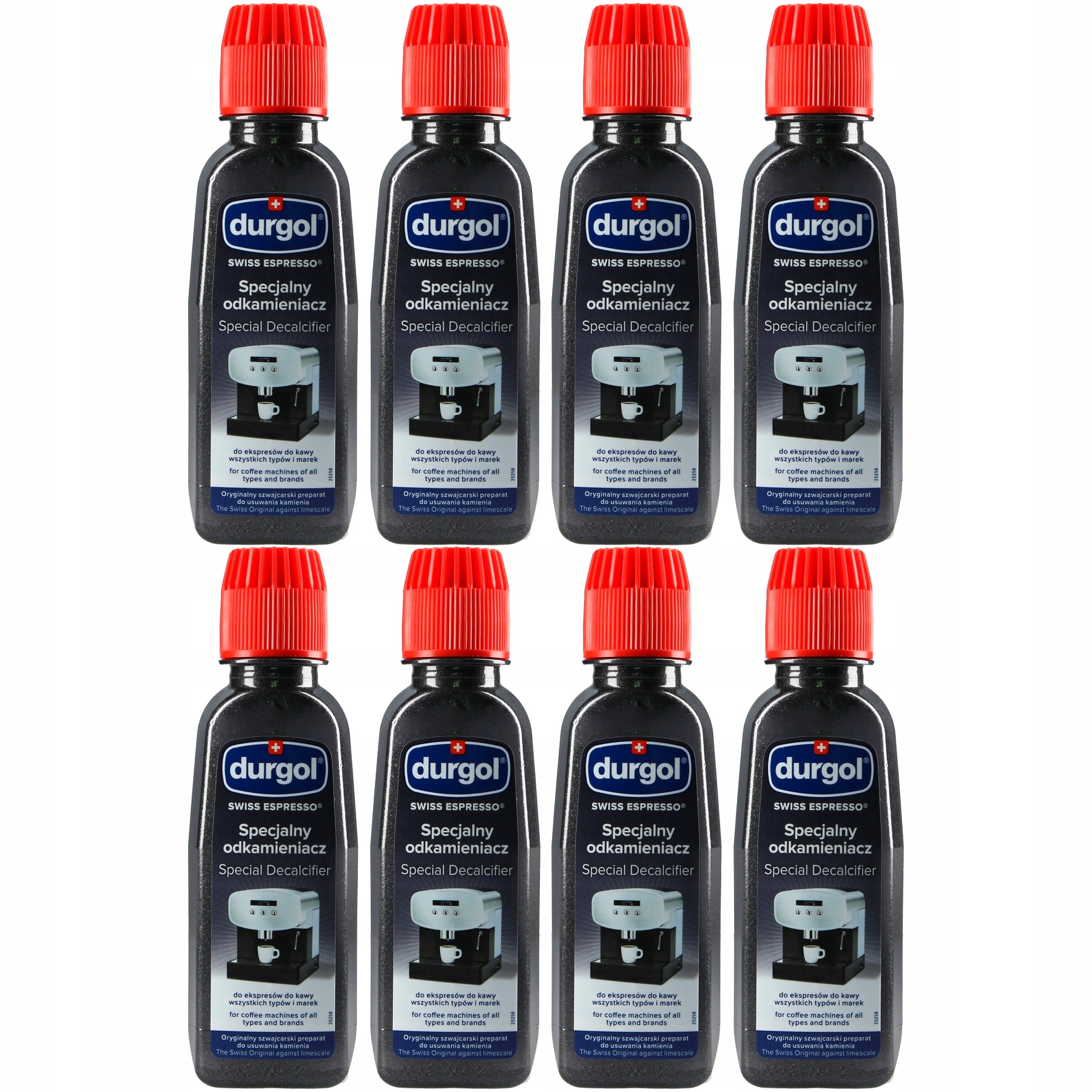 Odkamieniacz do ekspresu Durgol Swiss Espresso Specjalny 8 x 125ml