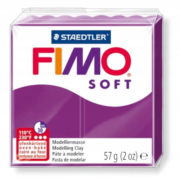 

Modelina Fimo Soft kolor purple-61