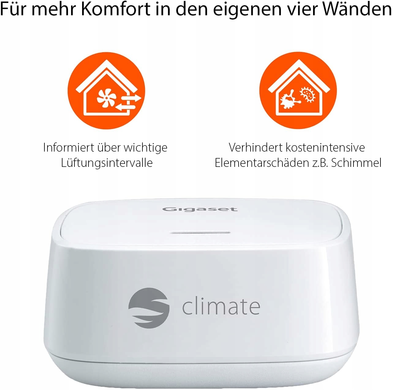 Czujnik wilgotności powietrza temperatury Gigaset EAN (GTIN) 4250366858449