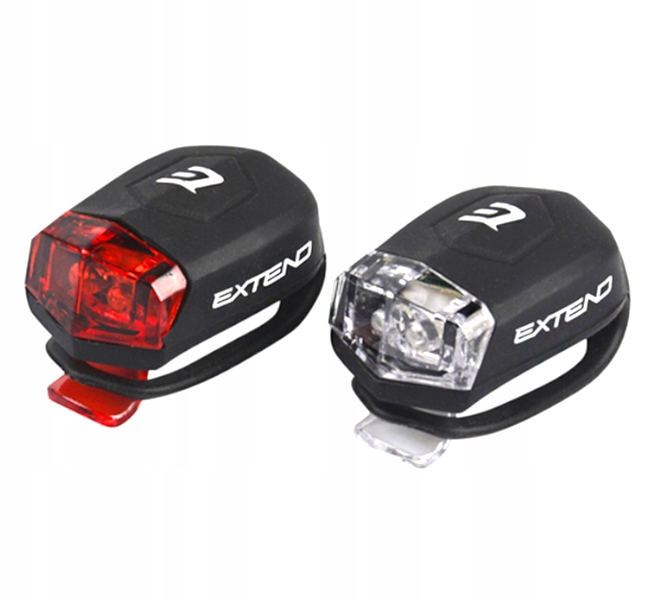 ZESTAW LAMPEK ROWEROWYCH DO ROWERU PRZÓD I TYŁ LED LAMPKI ROWEROWE KOMPLET Marka Inna marka