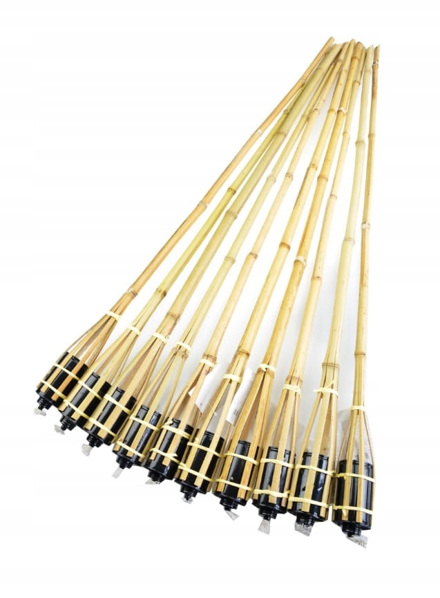 

Pochodnia bambusowa 120cm x 10szt, ogrodowa, kulig