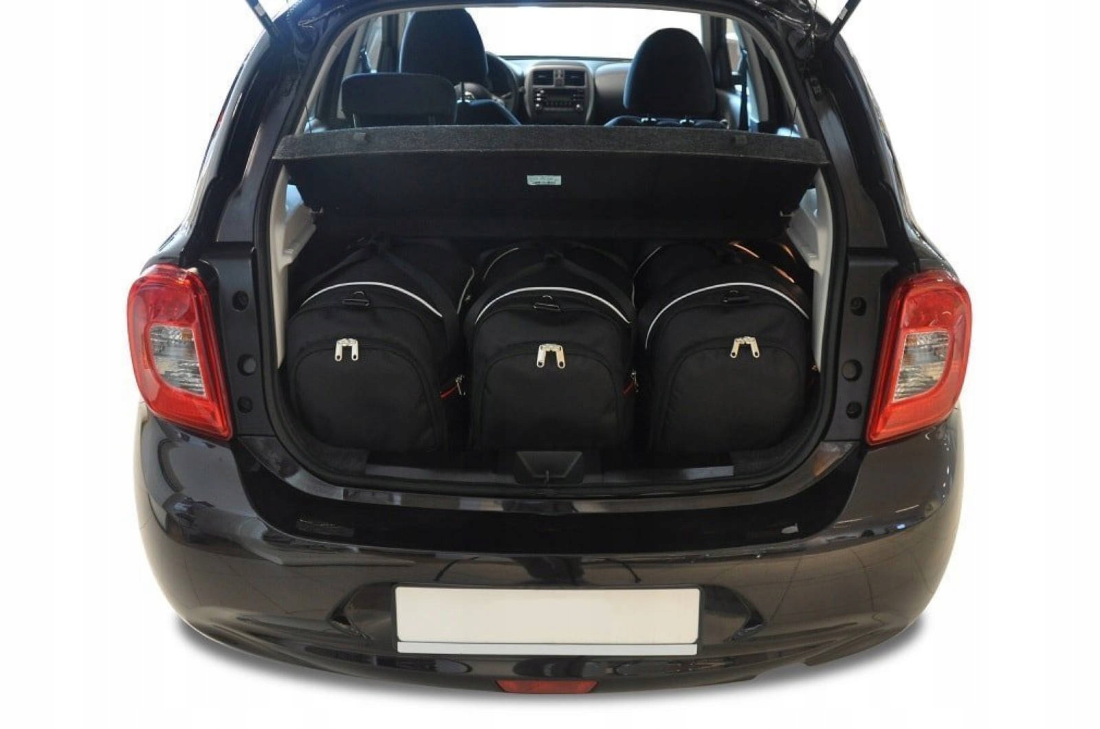 J&j Automotive Sada 3ks cestovných tašiek Sport pre Nissan Micra 2010-2017