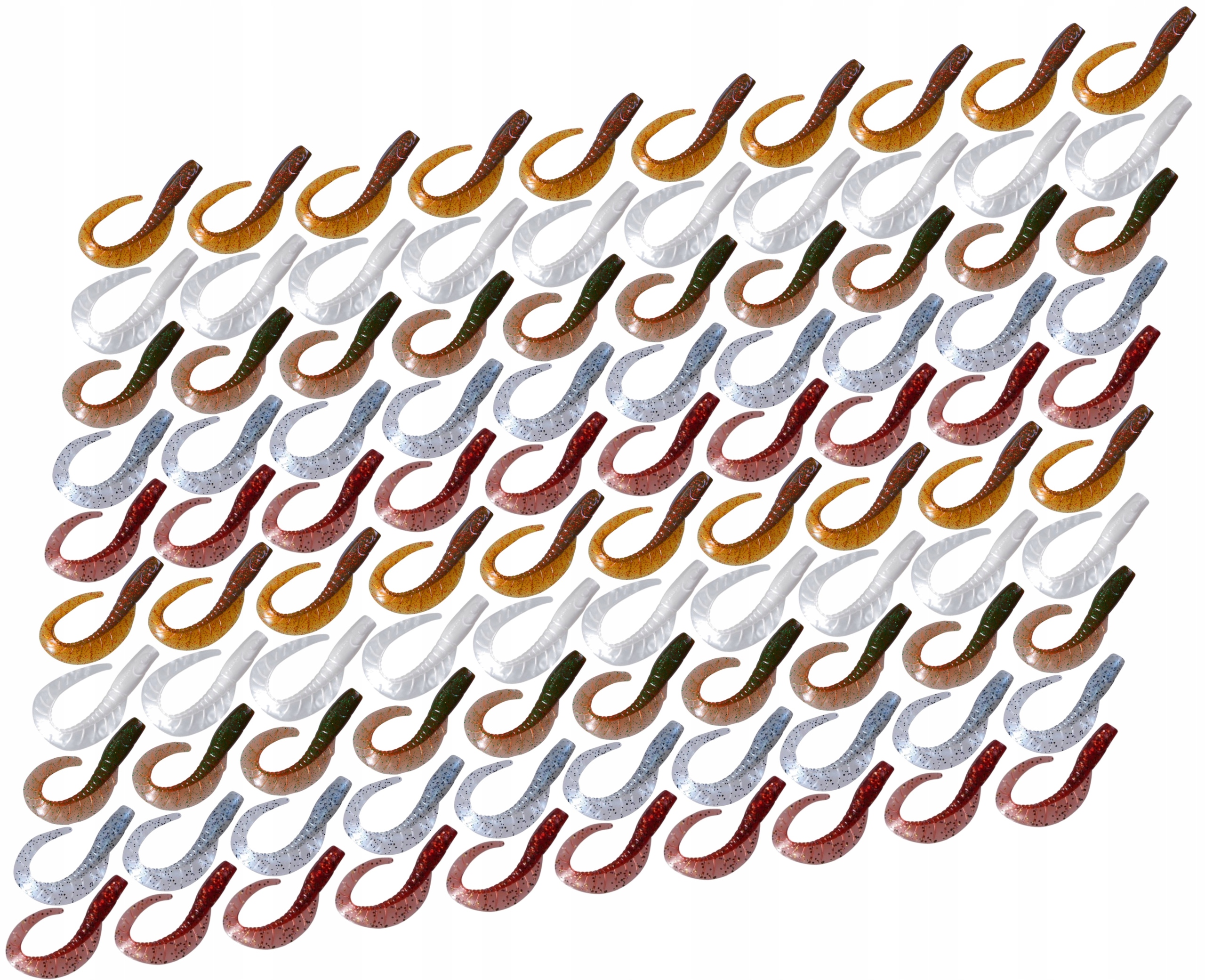 

zestaw 100x Twister Maggot Dragon 5cm na Okonia