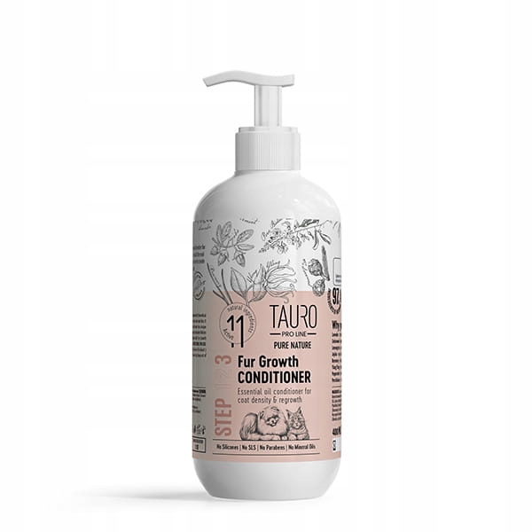Tauro Pro Line Pure Nature Fur Growth Kondicionér 400 ml Na Růst Srsti