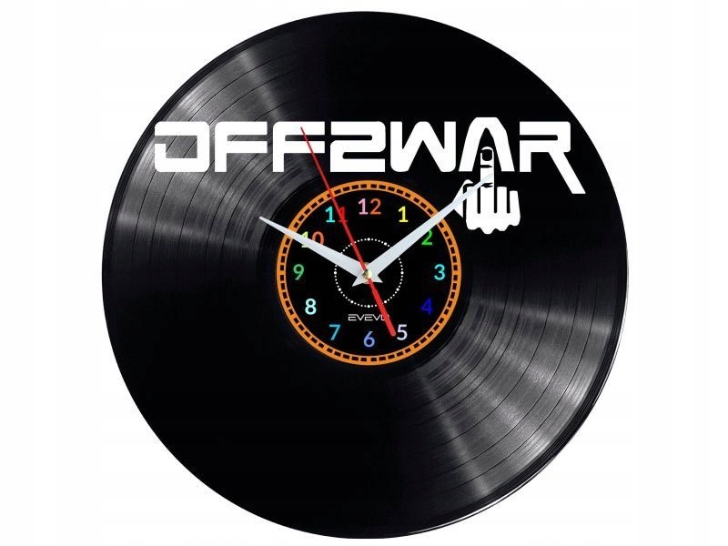 OFF2WAR Nástěnné Hodiny Výjimečný Nápad Na Dárek K Narozeninám Up