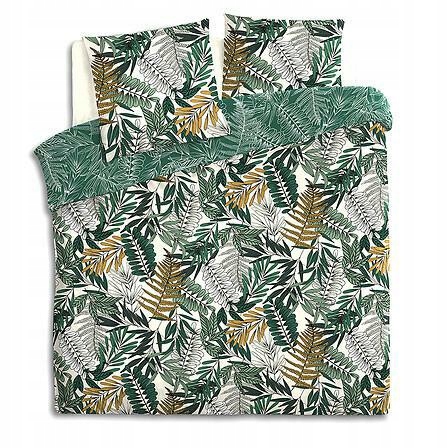 Súprava obliečok Tropik 260 x 240 cm zelená