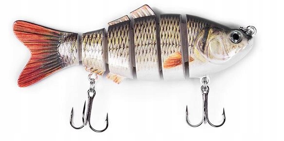 

Wobler Tonący Łamany Ryby spinning Przynęta 3D