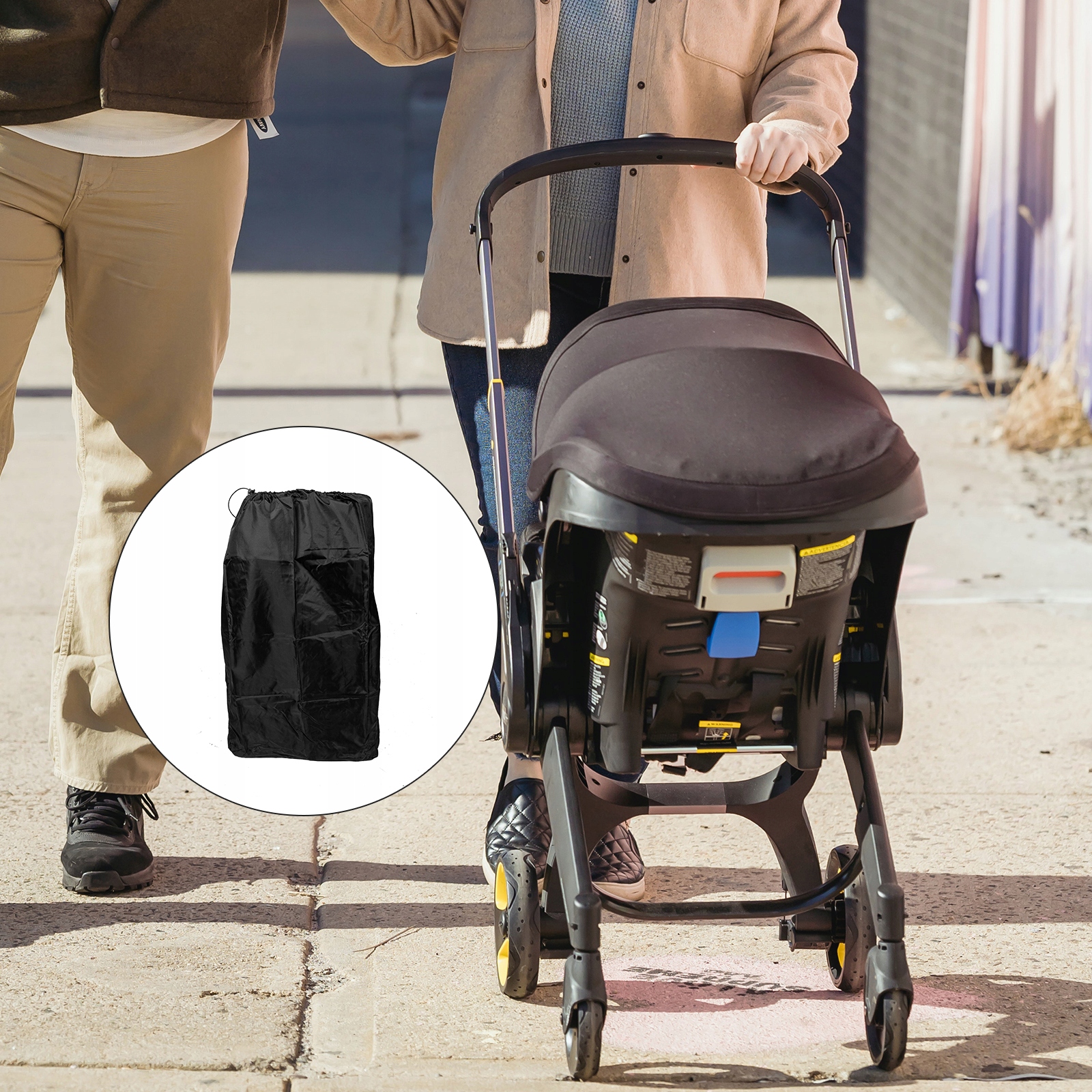 TORBA DO PRZECHOWYWANIA WÓZKA TORBA PODRÓŻNA DO SAMOLOTU Marka bez marki