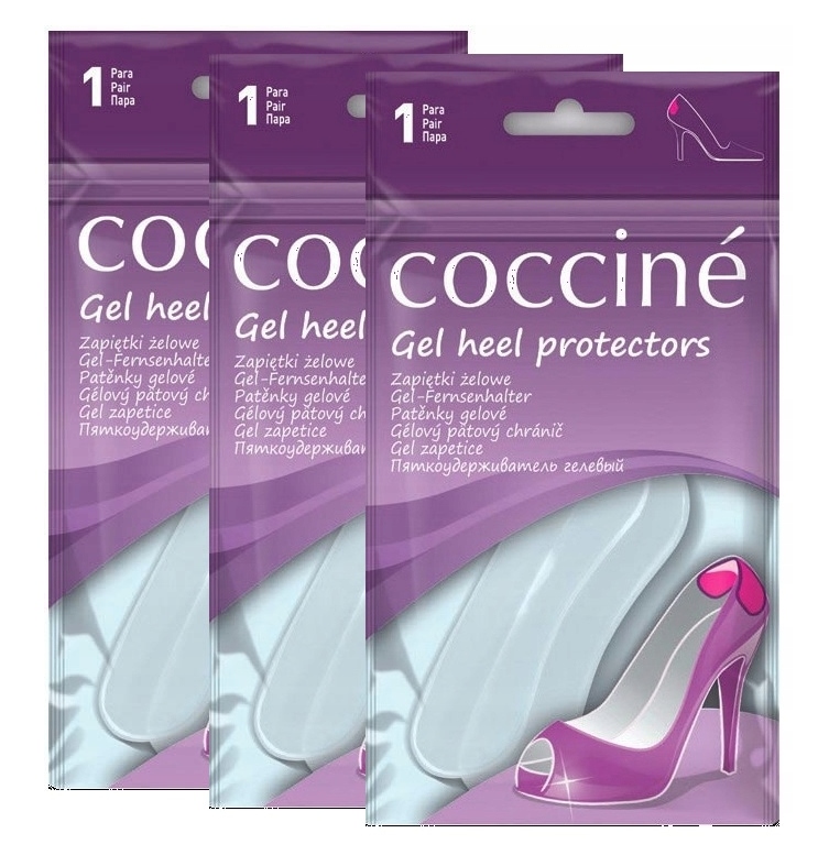 

Coccine 3X Zapiętki Żelowe Samoprzylepne Małe S/m