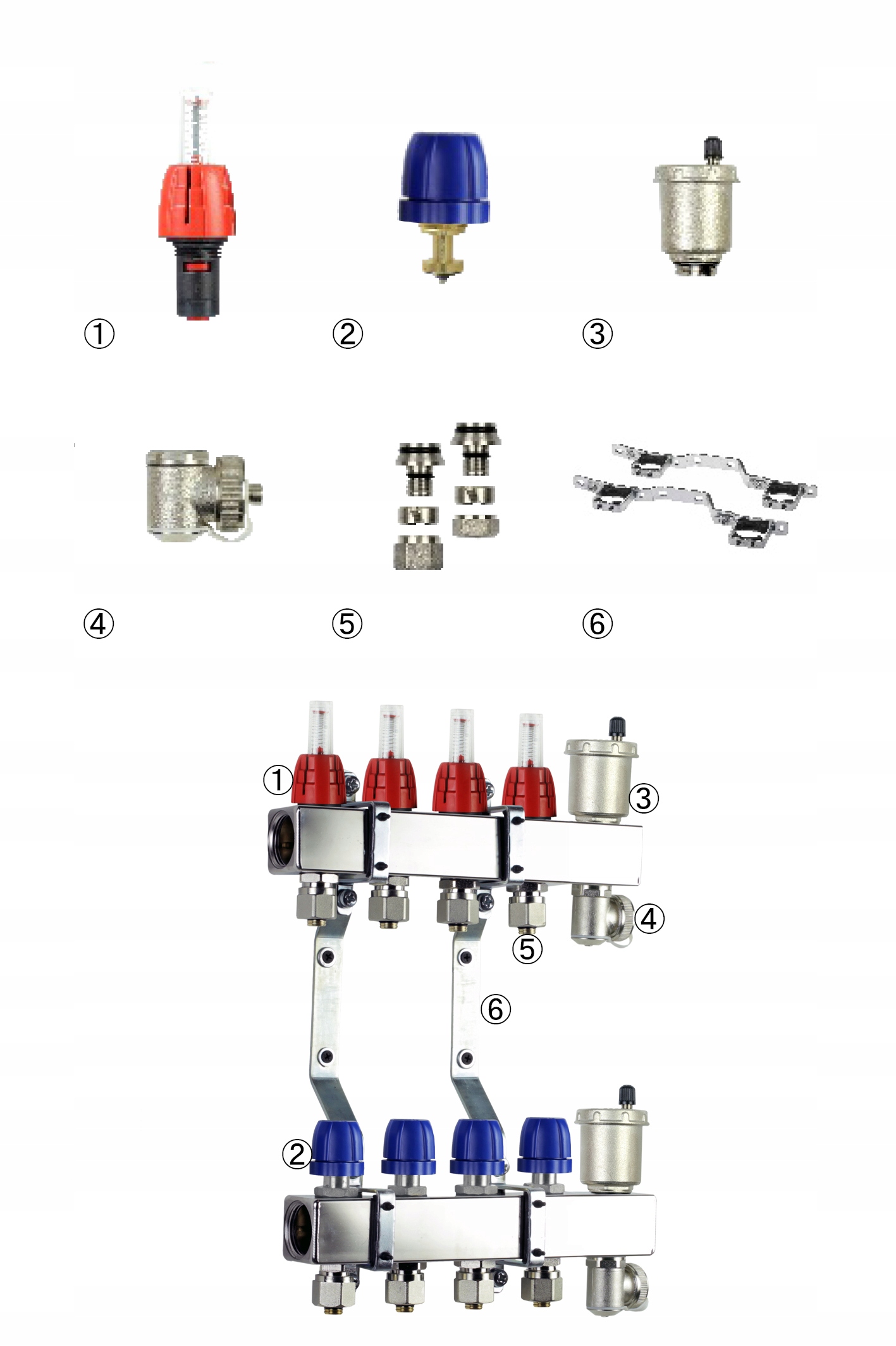 ROZDZIELACZ OGRZEWANIA PODŁOGOWEGO 2 OBW CAPRICORN Marka Capricorn
