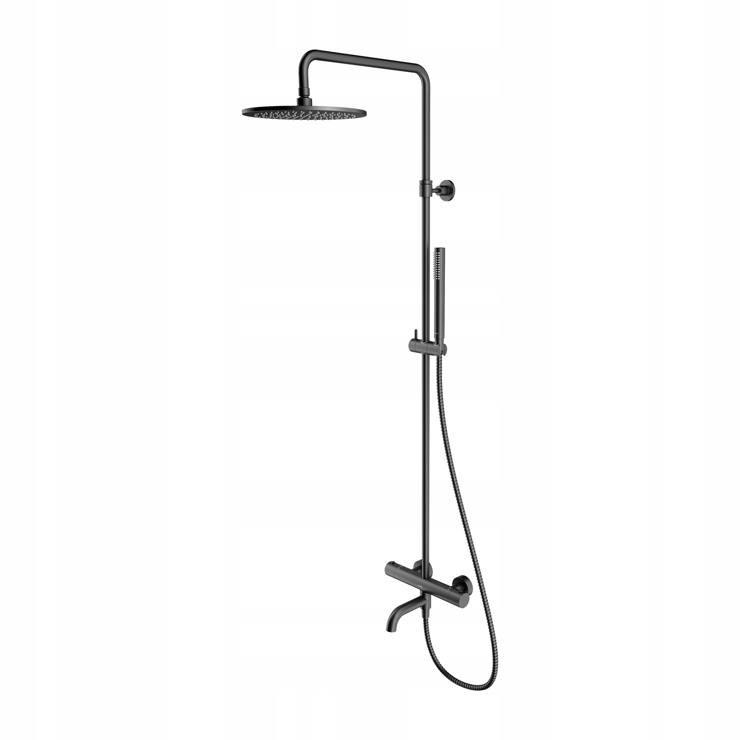 Termostatická Grafitová Sprchová Stĺpka S Vaňovým Výtokom Omnires