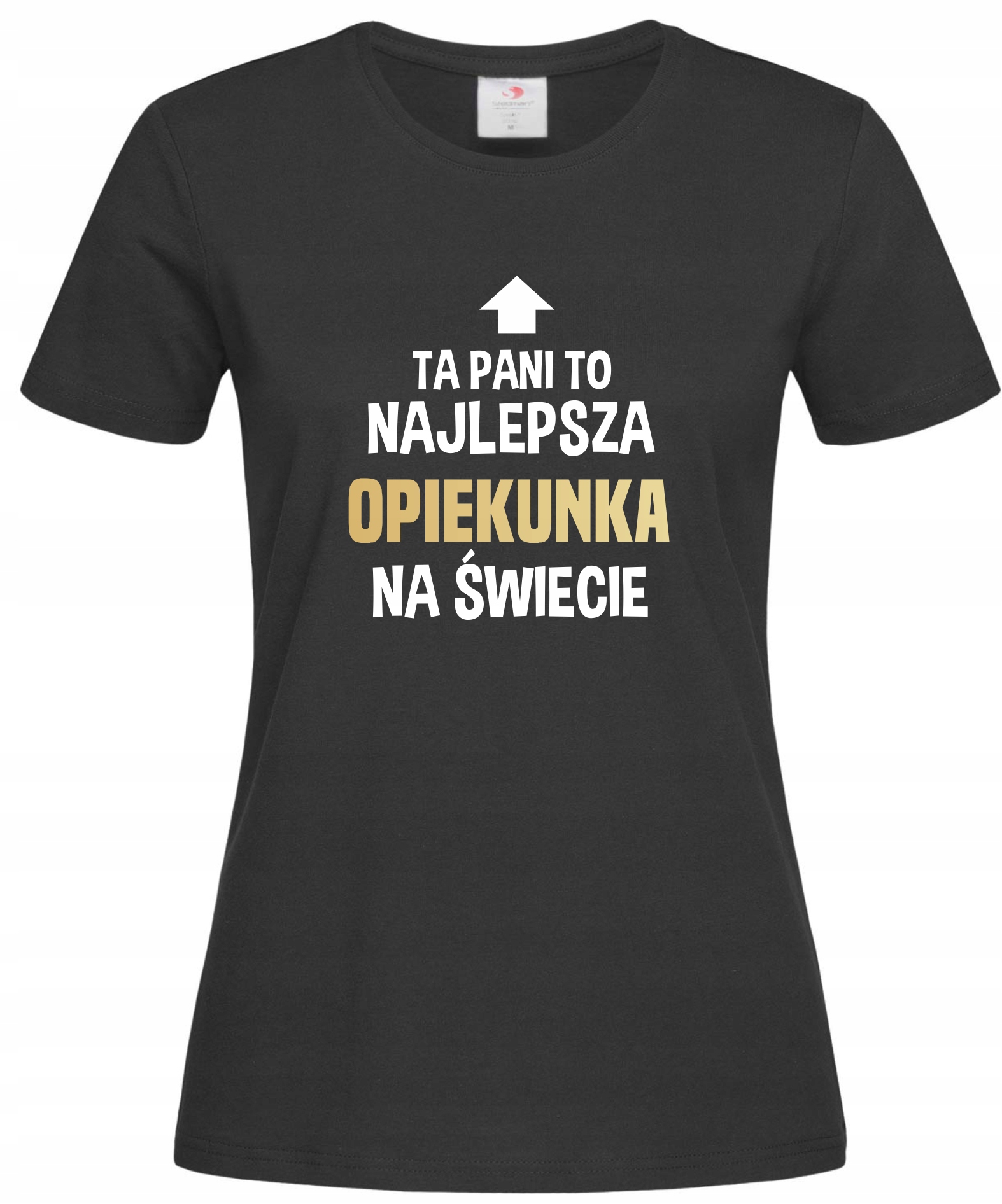 

koszulka Najlepsza Opiekunka z zabawnym napisem S