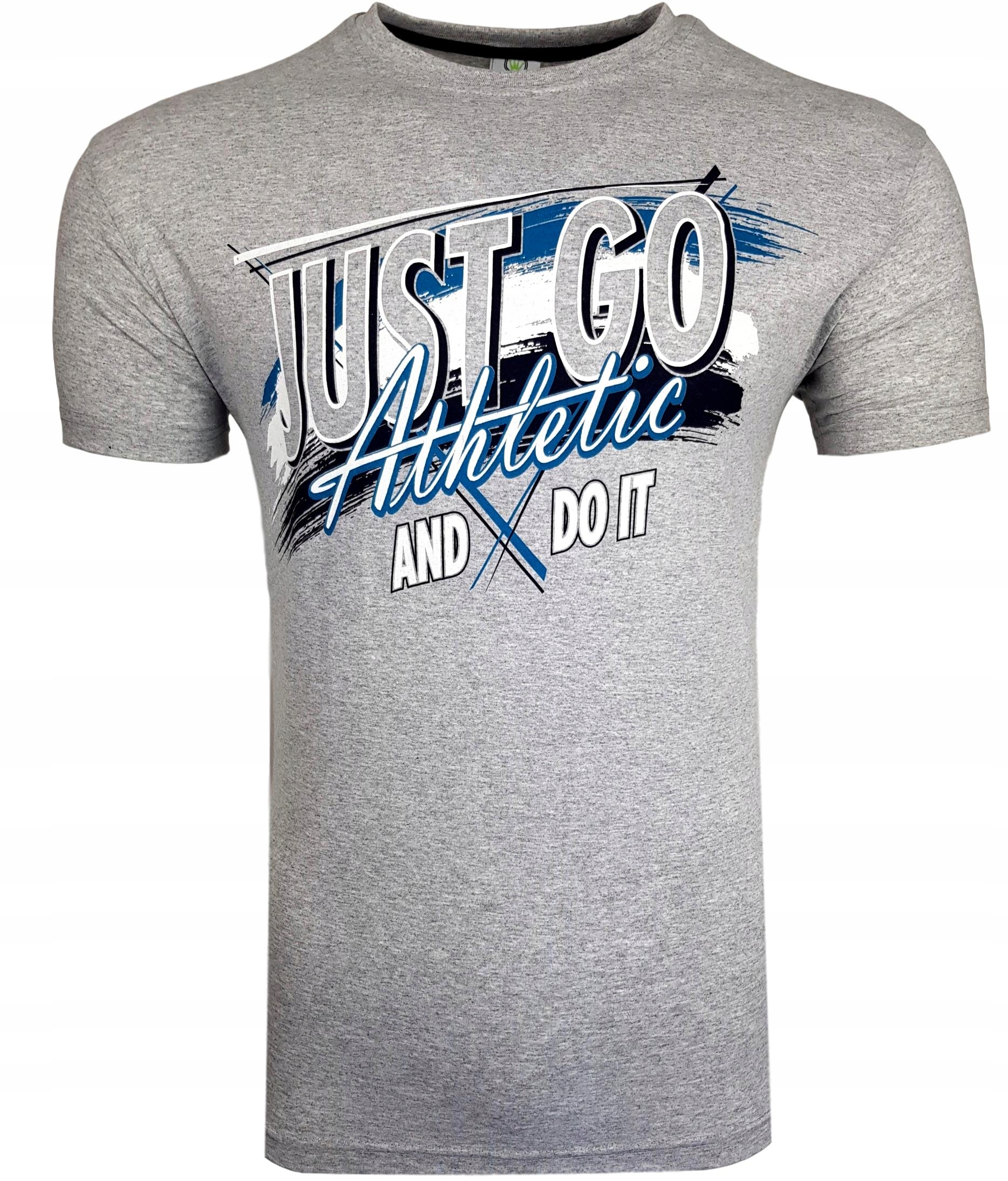 

Koszulka Męska T-shirt _ Szary T549_ r. XXL